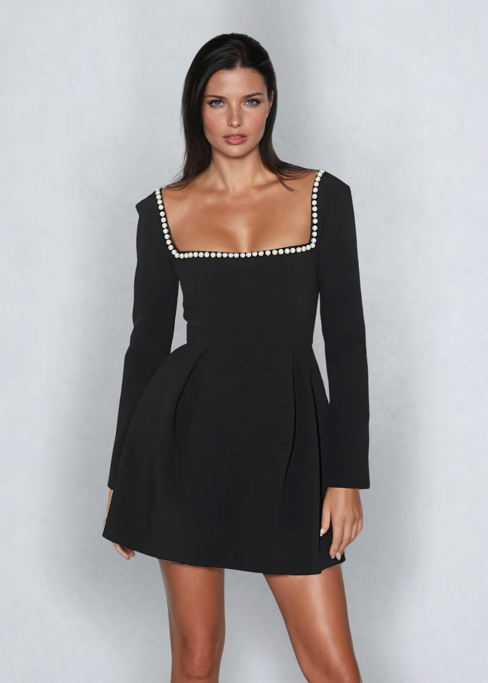 Isabelle Pearl Mini Jurk